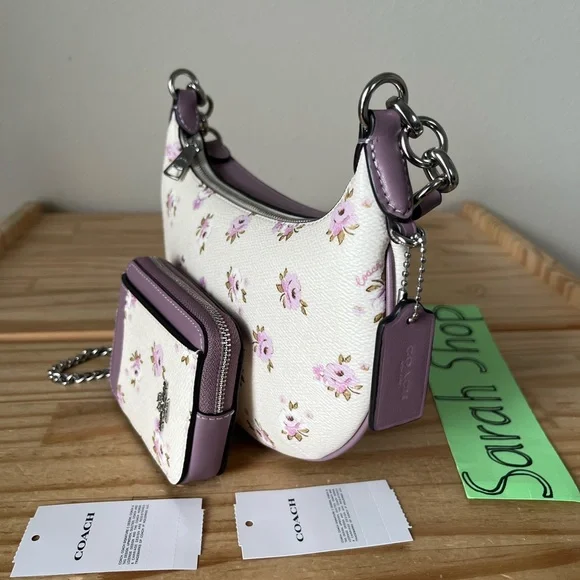 ✅Coach Mini Payton Hobo Set